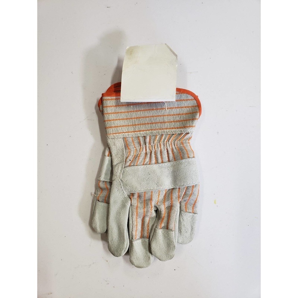 Black Canyon Palm Gloves Mens One Size Leather Premium Grade Split Cowhide NWT‎